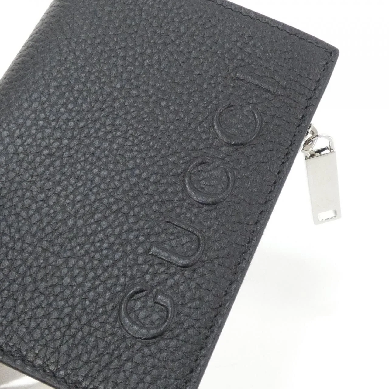 GUCCI 835076 AAE1W Wallet Leather Black Leather Rank A - Thumbnail 3