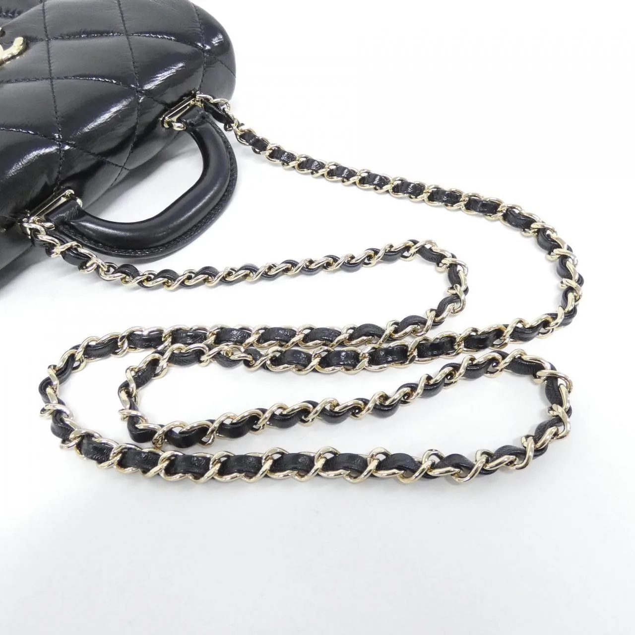 CHANEL AS4543 Handbag Lambskin Black Lambskin Rank A - Thumbnail 8