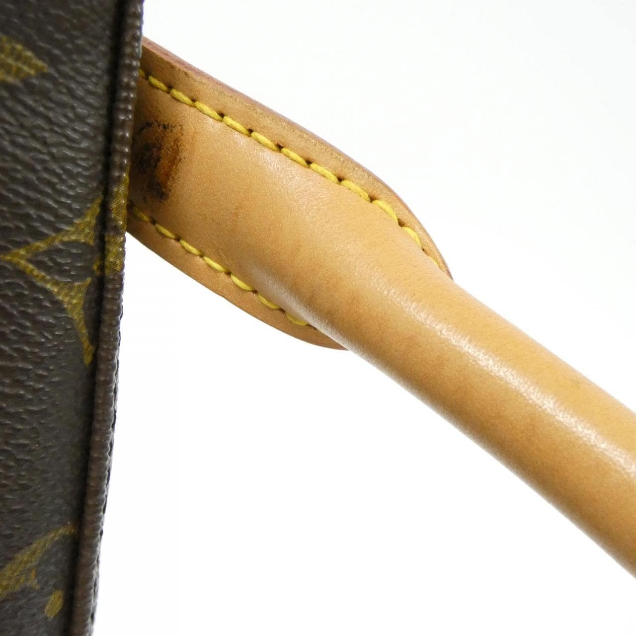 LOUIS VUITTON Looping M51146 Shoulder Monogram 黑色 Monogram 中古品A - 縮圖 6