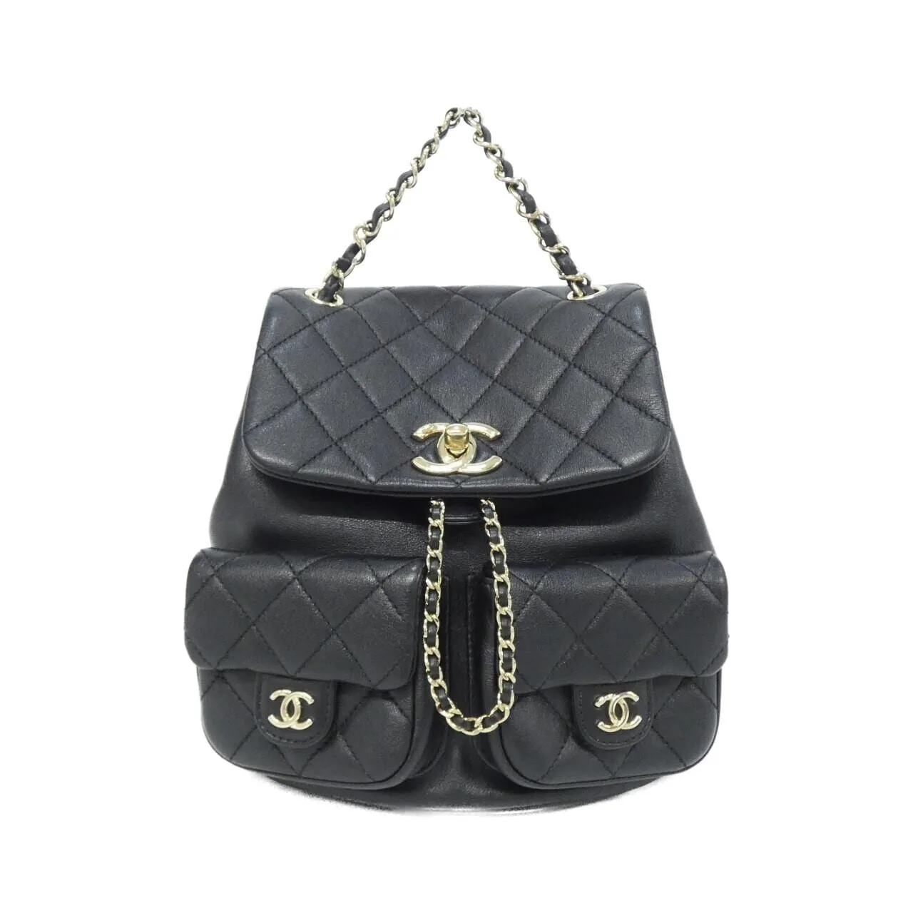 CHANEL Chanel 22 AS3860 Backpack Black