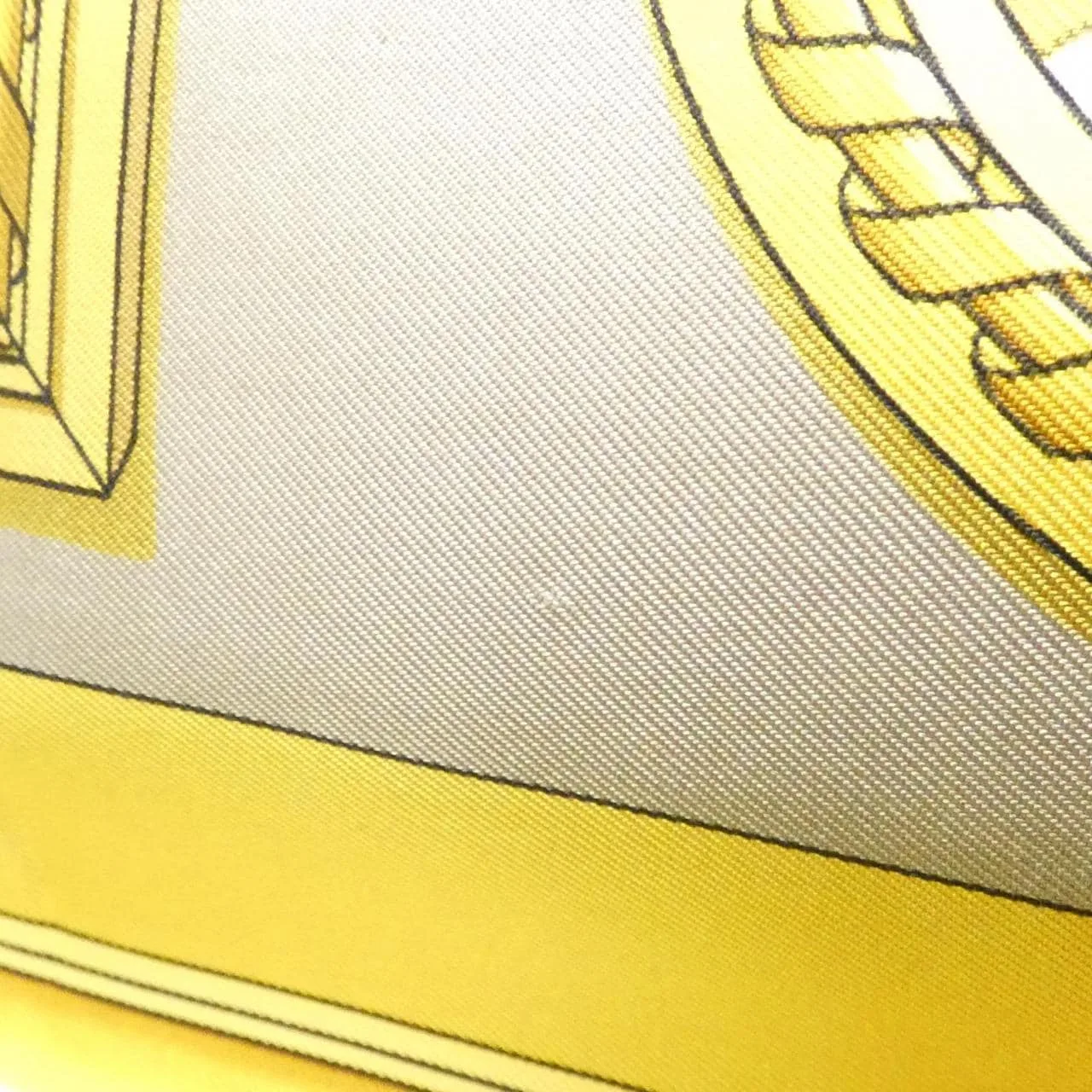 HERMES Scarf Black Rank A - Thumbnail 3