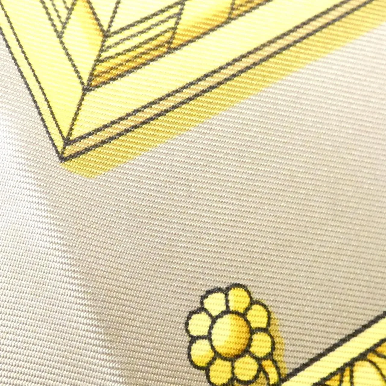 HERMES Scarf Black Rank A - Thumbnail 4