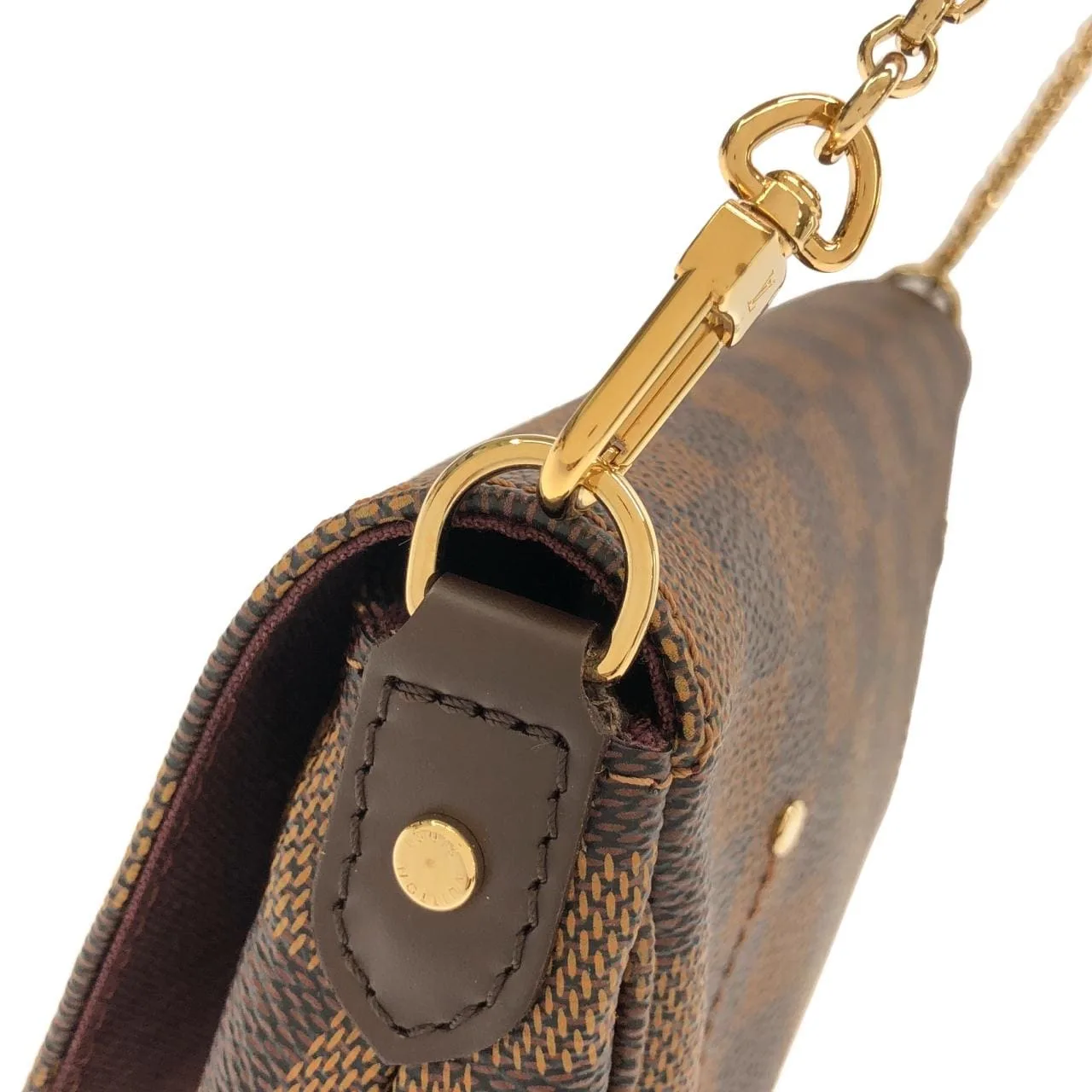 LOUIS VUITTON N41276 Shoulder Damier 黑色 Damier 中古品A - 縮圖 6