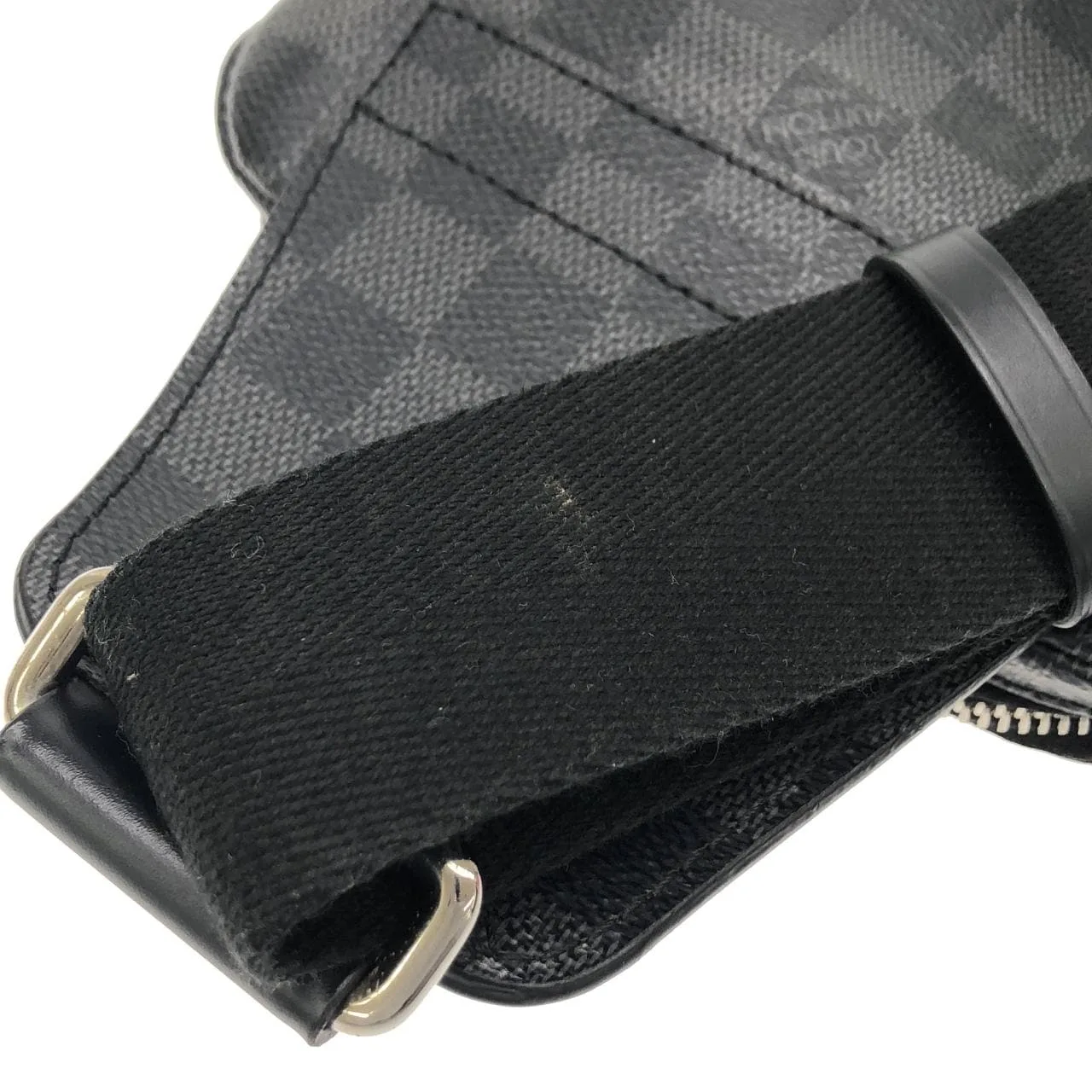 LOUIS VUITTON Avenue N41719 Shoulder Damier 黑色 Damier 中古品A - 縮圖 4