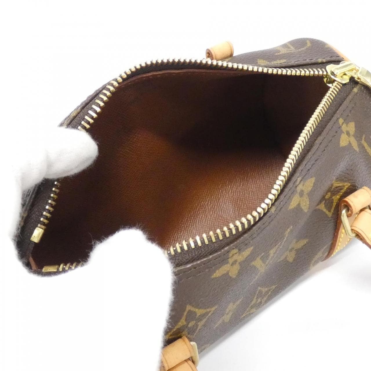 LOUIS VUITTON Papillon M51389 Bag Monogram Black Monogram Rank A - Thumbnail 6