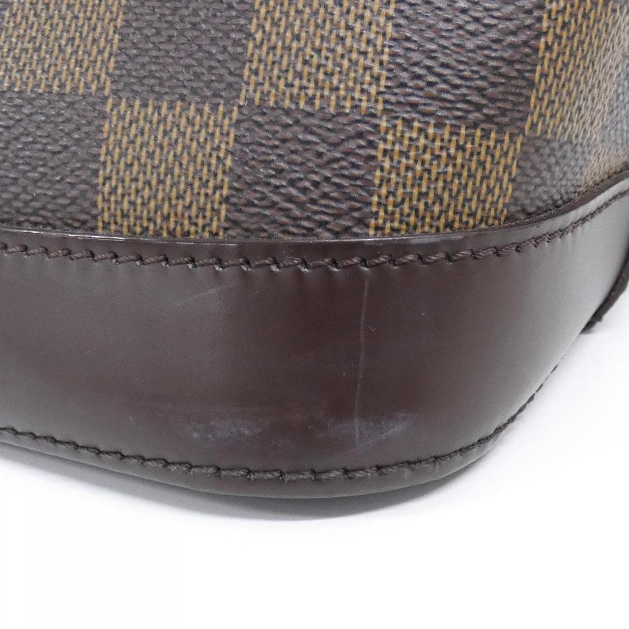 LOUIS VUITTON Alma N51131 Bag Damier 黑色 Damier 中古品A - 縮圖 4