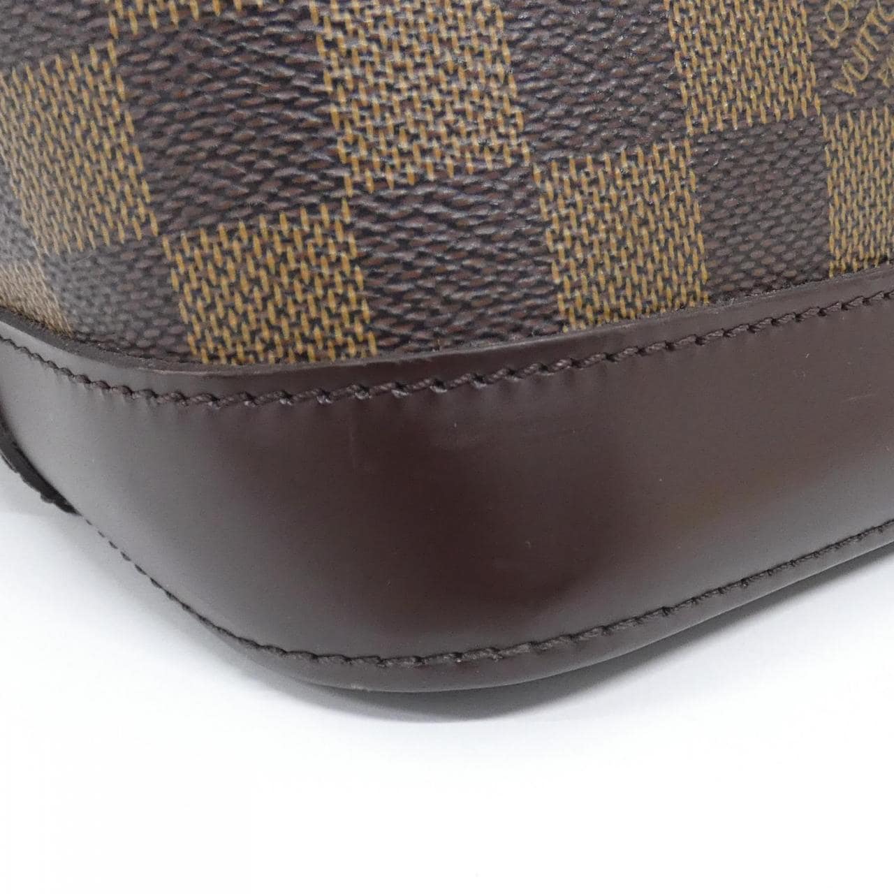 LOUIS VUITTON Alma N51131 Bag Damier 黑色 Damier 中古品A - 縮圖 6
