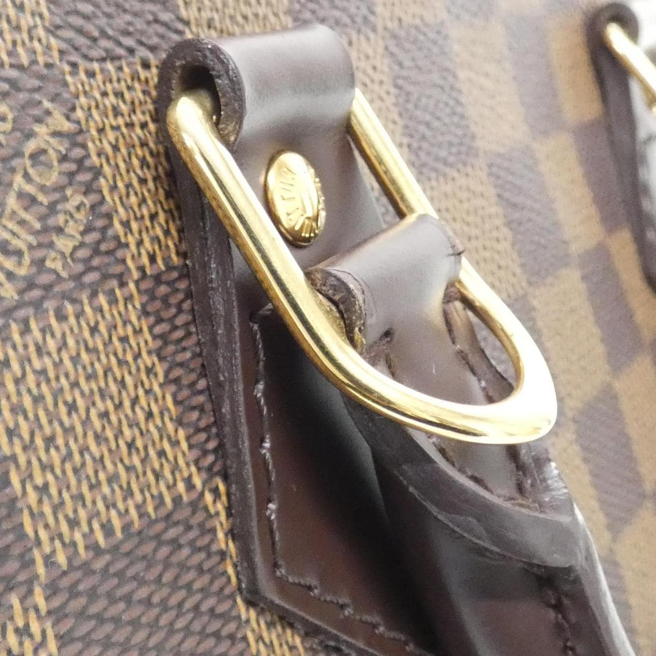 LOUIS VUITTON Alma N51131 Bag Damier 黑色 Damier 中古品A - 縮圖 7