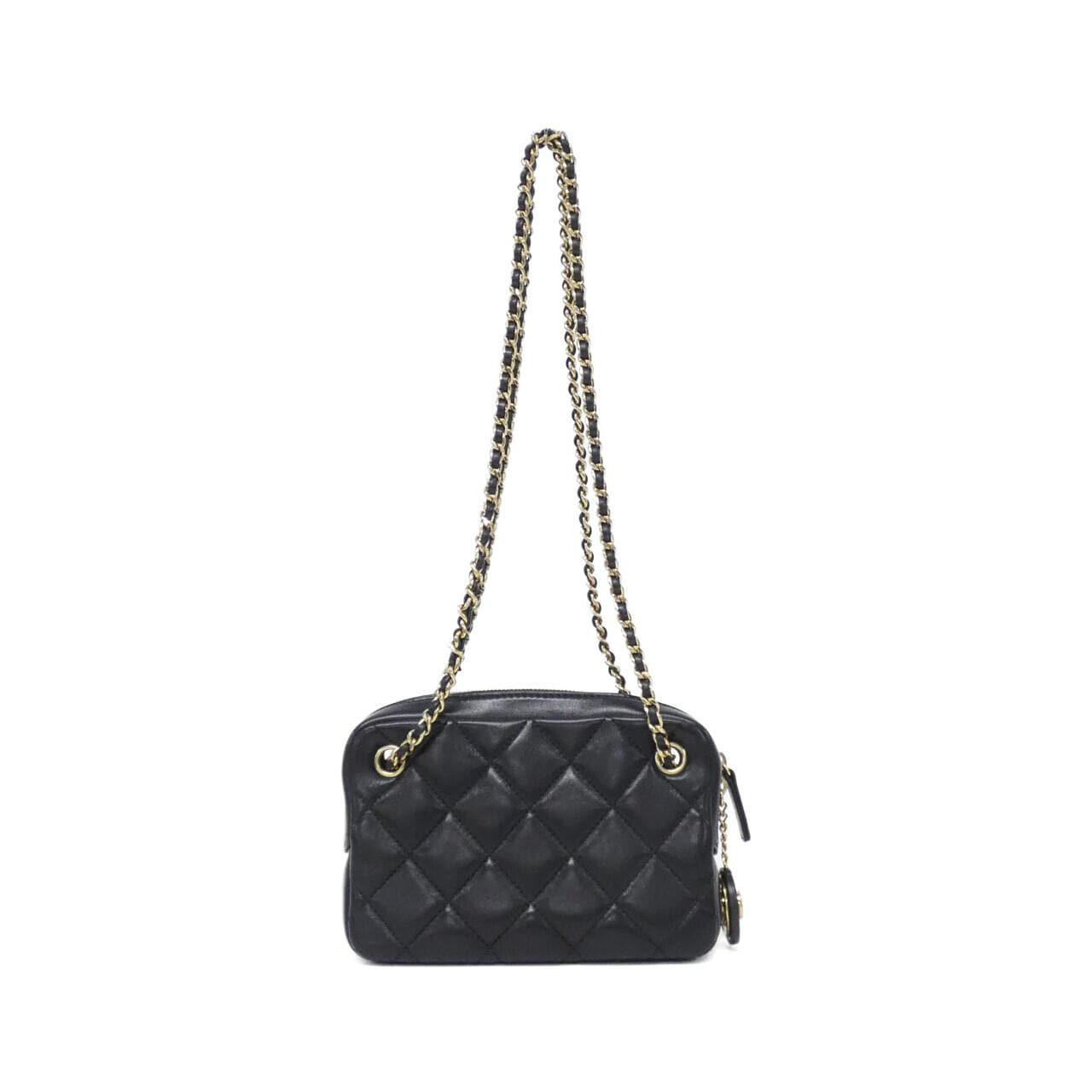 CHANEL AS5190 Shoulder Lambskin 黑色 羊皮 - 縮圖 2