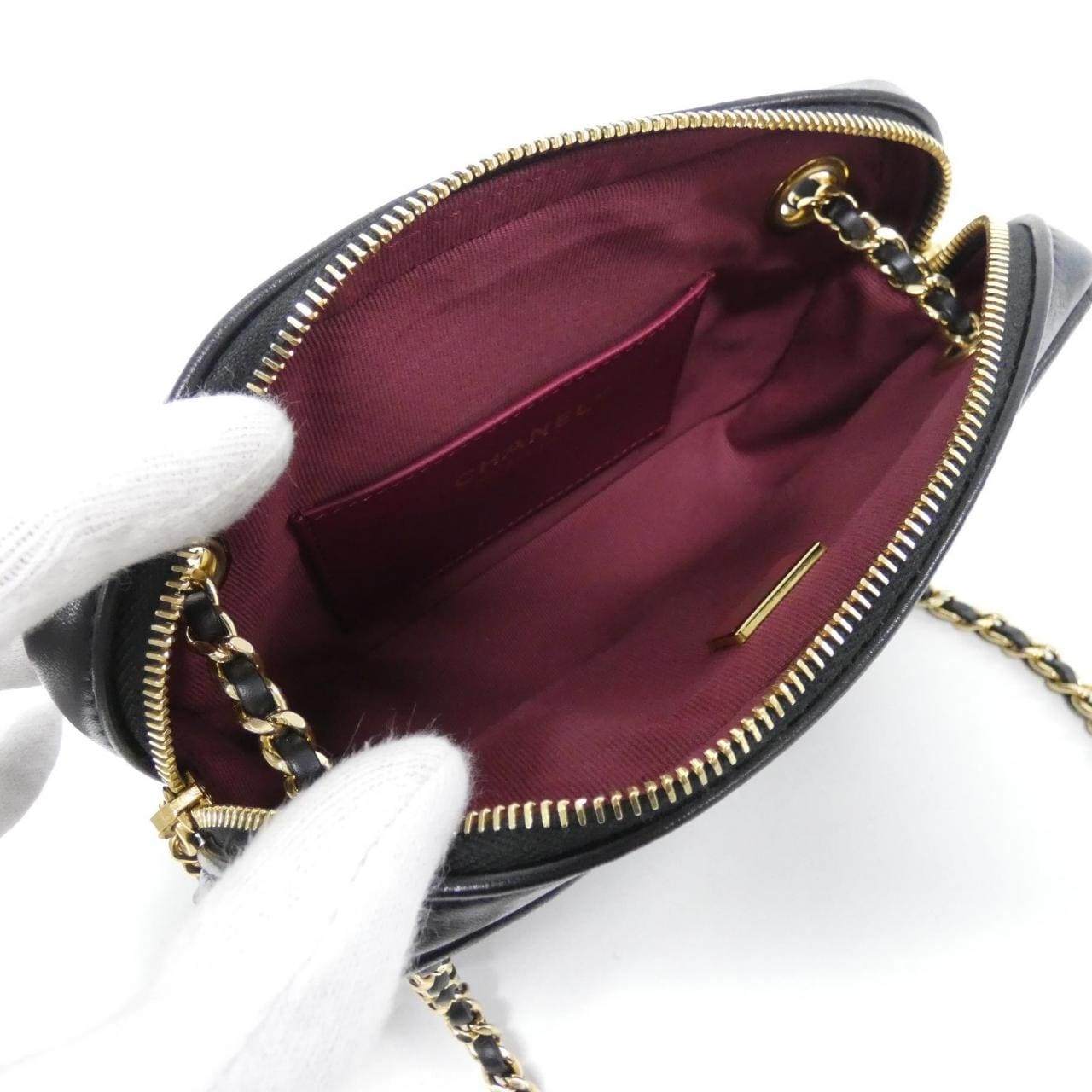 CHANEL AS5190 Shoulder Lambskin 黑色 羊皮 - 縮圖 8