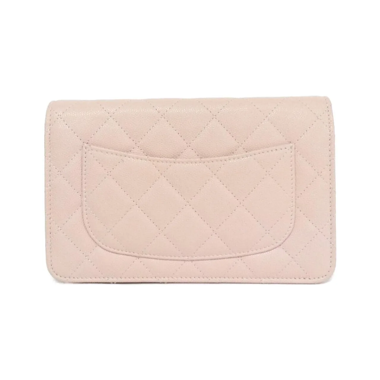 CHANEL AP4246 Wallet Grained Calfskin Pink Grained Calfskin Rank A - Thumbnail 2