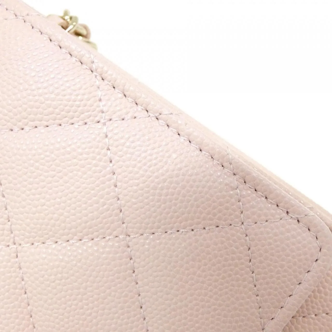 CHANEL AP4246 Wallet Grained Calfskin Pink Grained Calfskin Rank A - Thumbnail 4