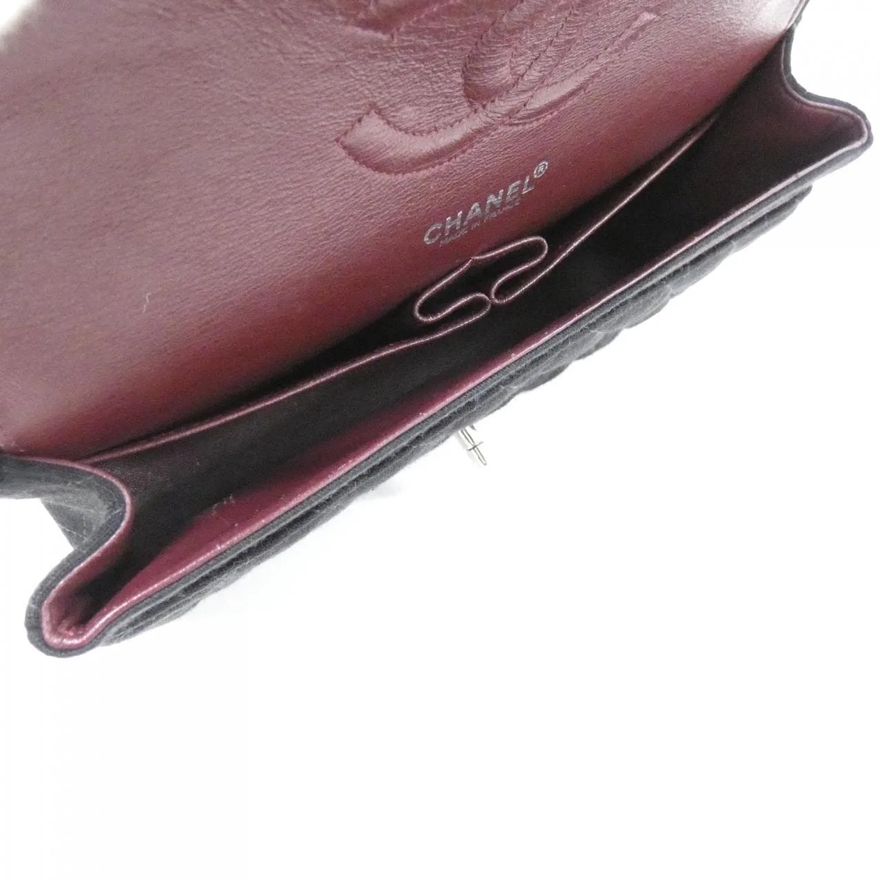 CHANEL Shoulder Canvas Black Canvas Rank A - Thumbnail 9