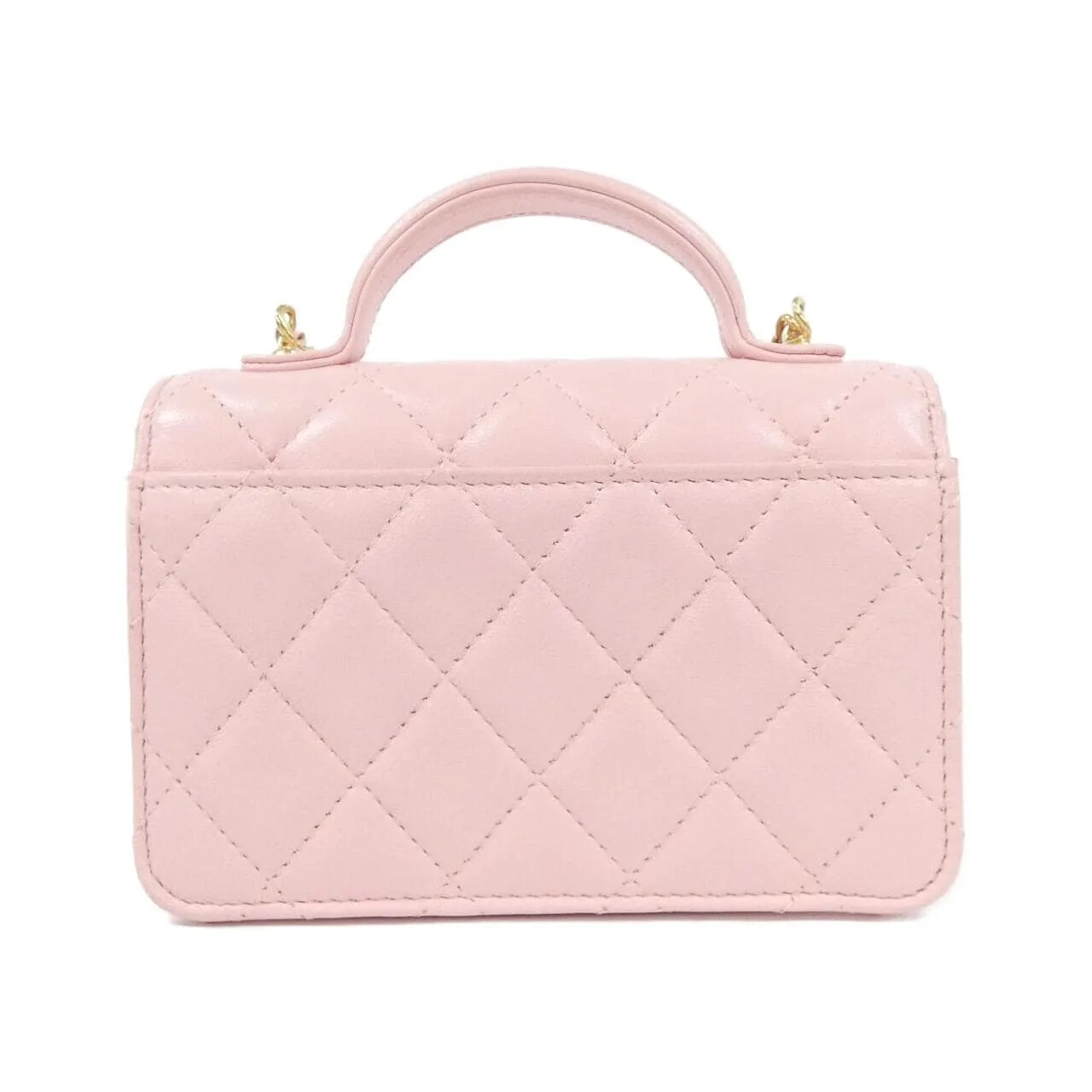 CHANEL AP4675 Wallet Lambskin Pink Lambskin Rank B - Thumbnail 2