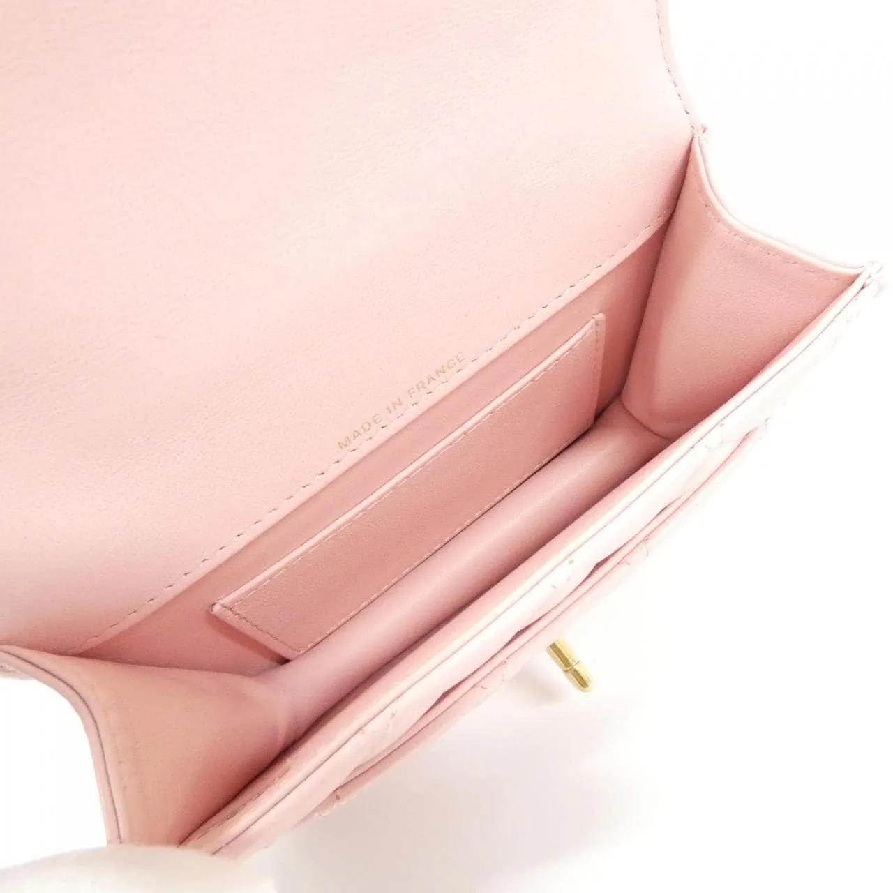 CHANEL AP4675 Wallet Lambskin Pink Lambskin Rank B - Thumbnail 10