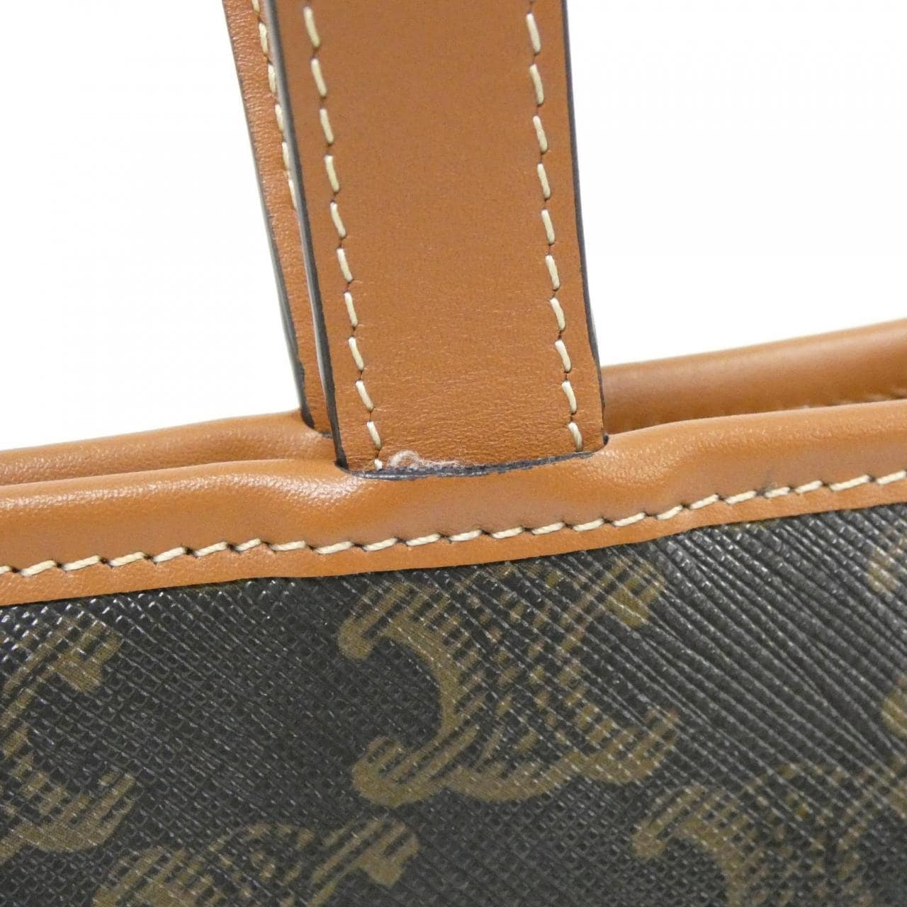 CELINE Cabas 115082CAS Handbag Canvas 5