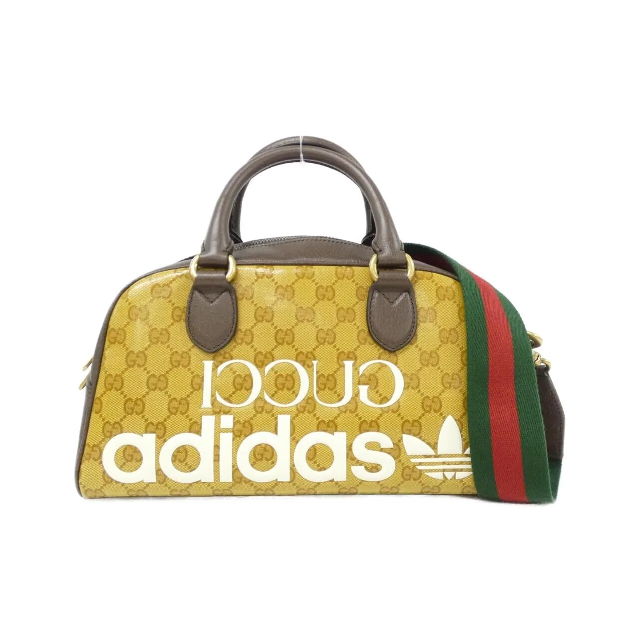 GUCCI 702397 UVSFT Handbag Leather Black