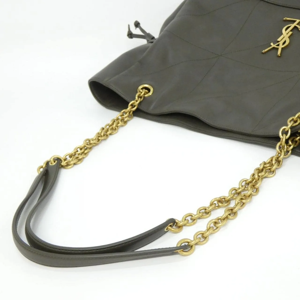 SAINT LAURENT 809824 AAB32 Handbag Lambskin Black Lambskin Rank A - Thumbnail 7