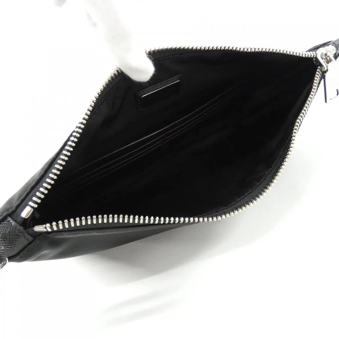 PRADA 2NH006 Pouch 黑色 中古品A - 縮圖 6