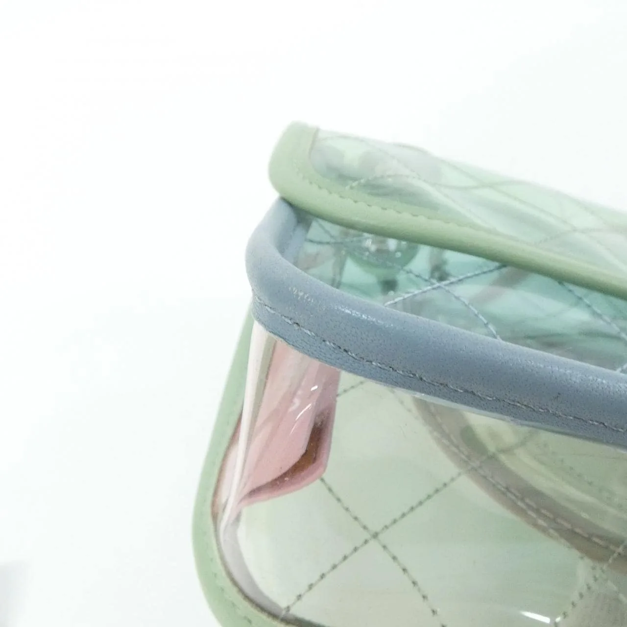 CHANEL 57409 Shoulder Lambskin Green Lambskin Rank A - Thumbnail 4