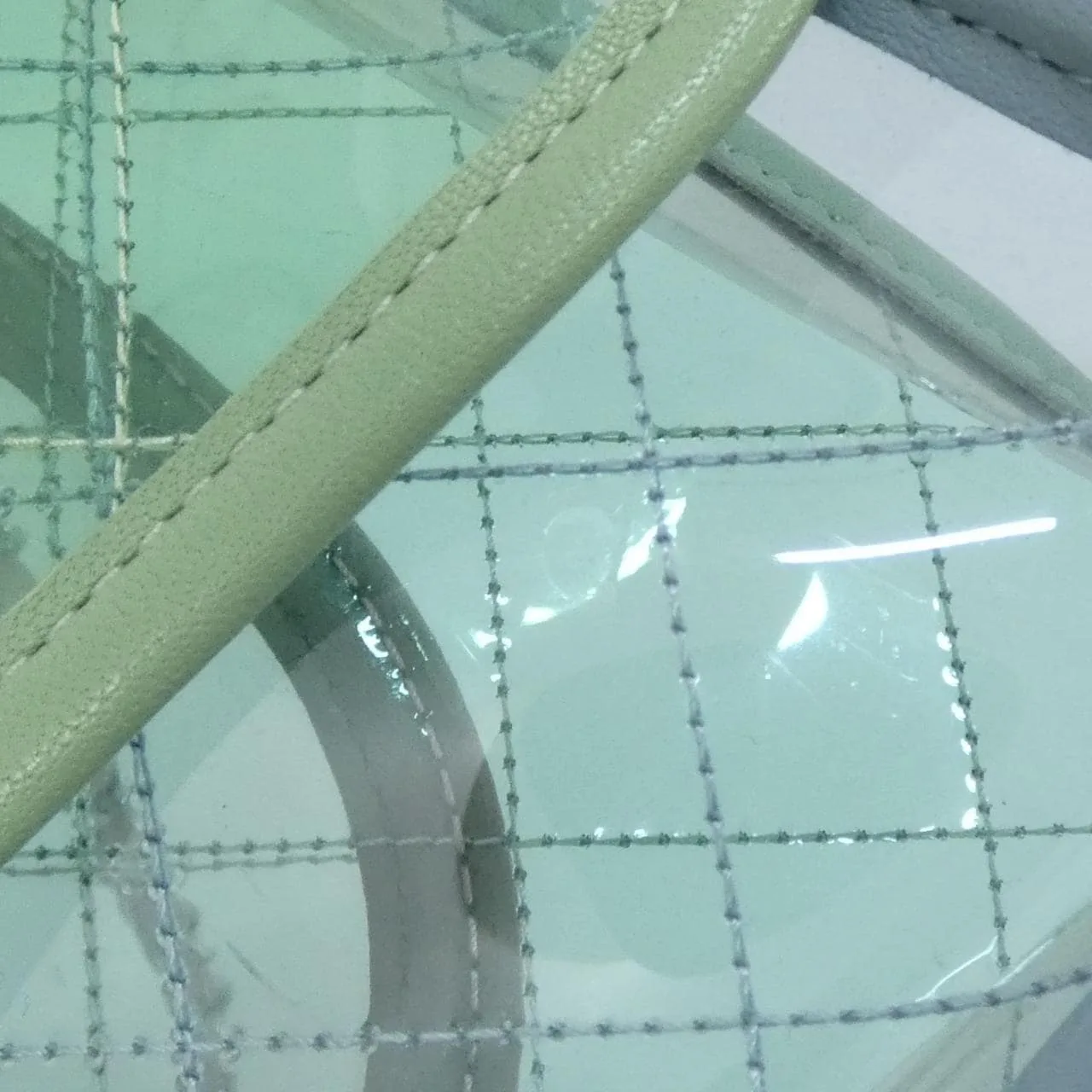 CHANEL 57409 Shoulder Lambskin Green Lambskin Rank A - Thumbnail 5