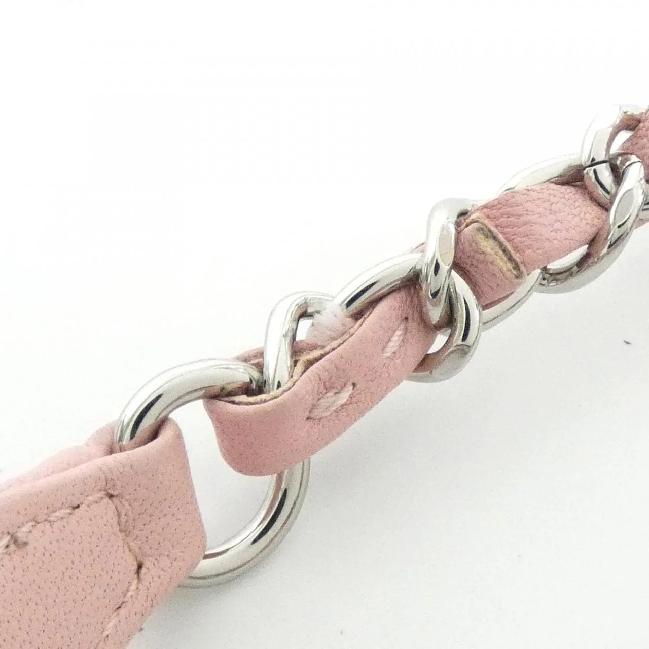 CHANEL 57409 Shoulder Lambskin Green Lambskin Rank A - Thumbnail 7