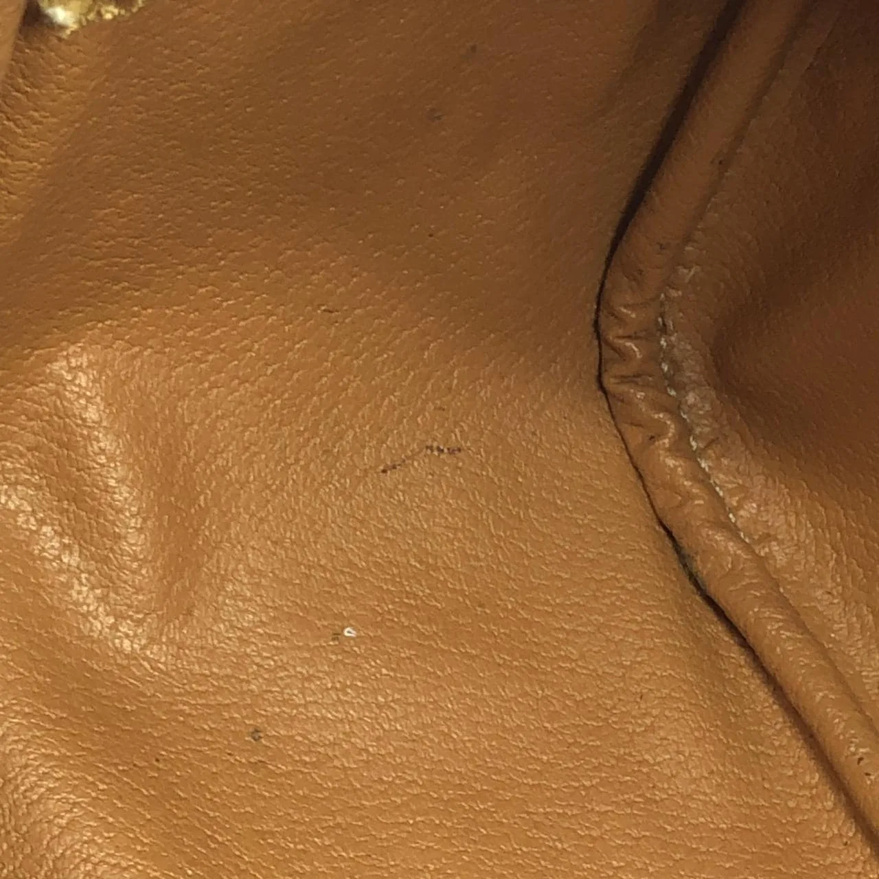 CELINE Handbag Canvas 棕色 帆布 中古品B - 縮圖 10