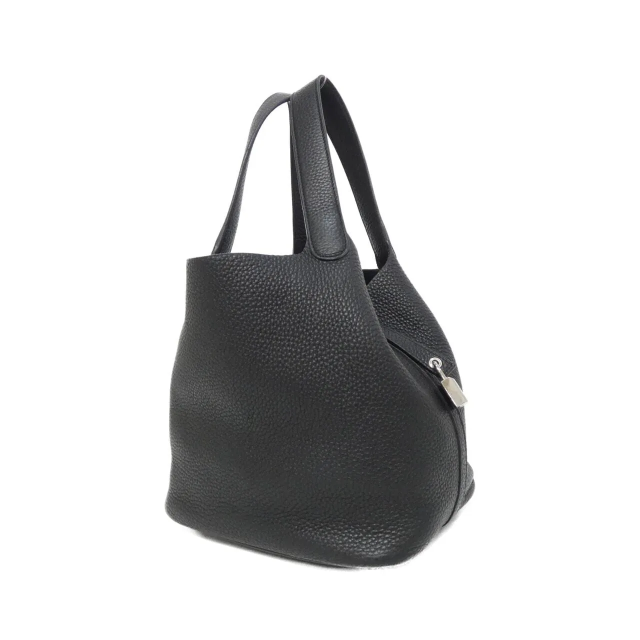 HERMES 060991CK Handbag Clemence