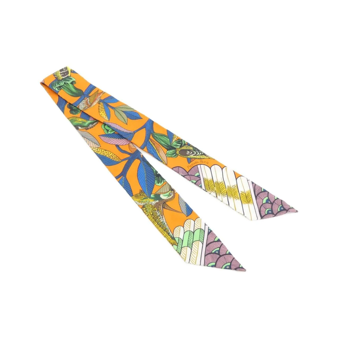 HERMES 063224S Scarf Orange