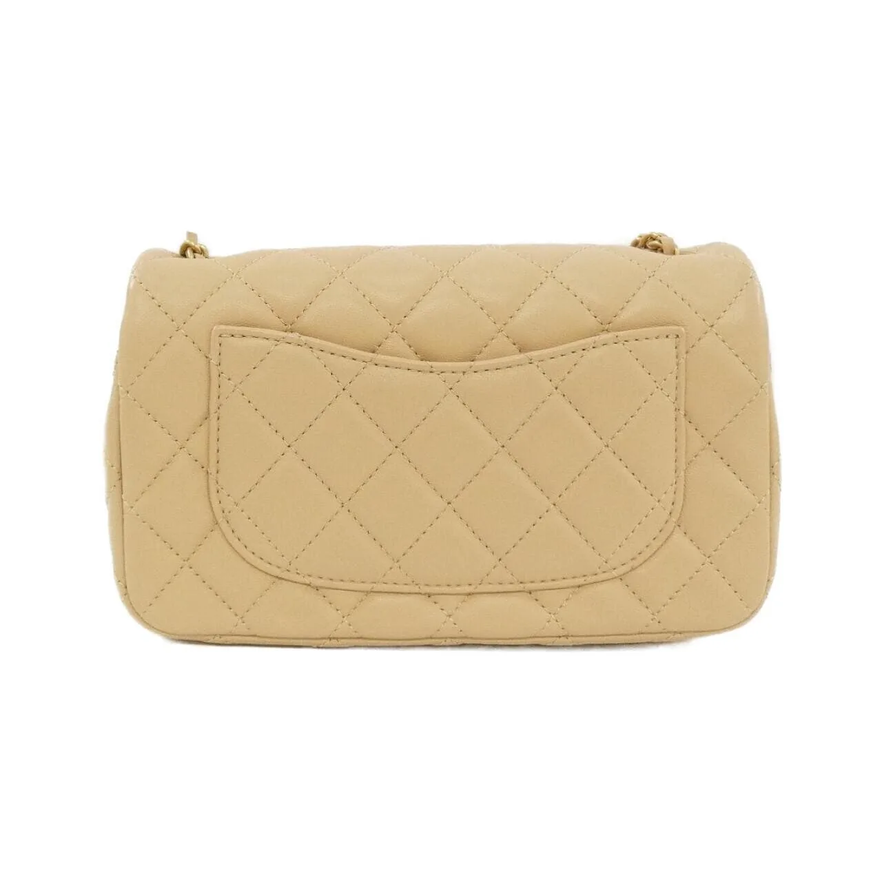 CHANEL Chanel 19 AS1787 Shoulder Lambskin Beige Lambskin Rank A - Thumbnail 2