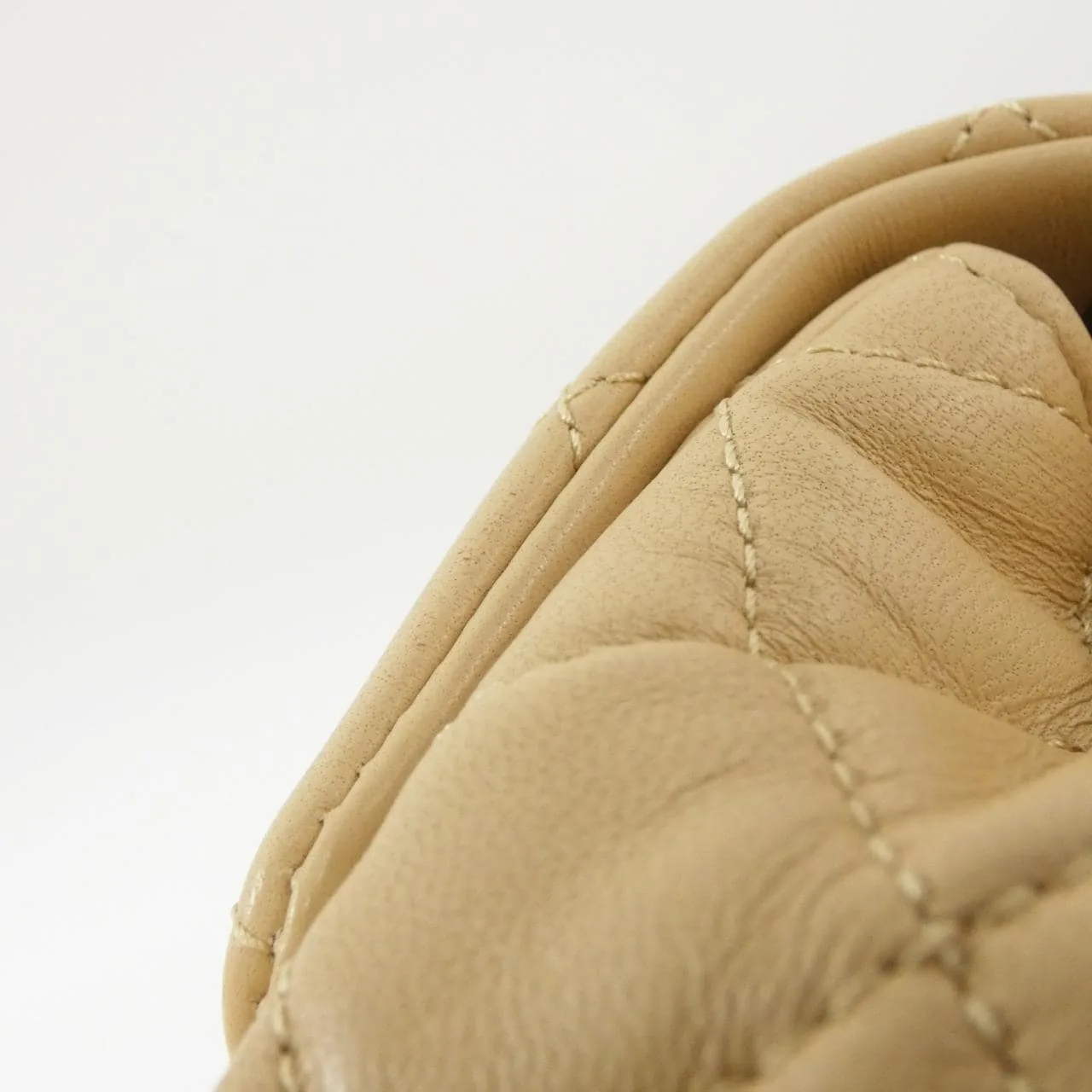 CHANEL Chanel 19 AS1787 Shoulder Lambskin Beige Lambskin Rank A - Thumbnail 6