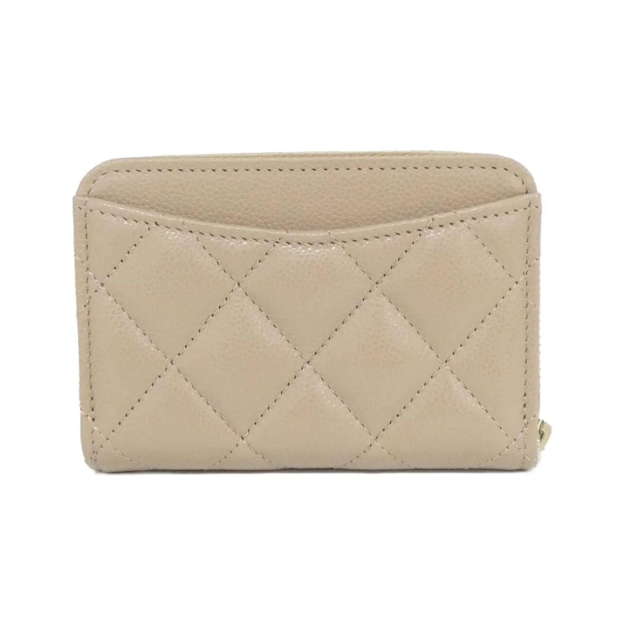 CHANEL Timeless Classic AP0216 Coin Case Grained Calfskin Beige Grained Calfskin Unused - Thumbnail 2