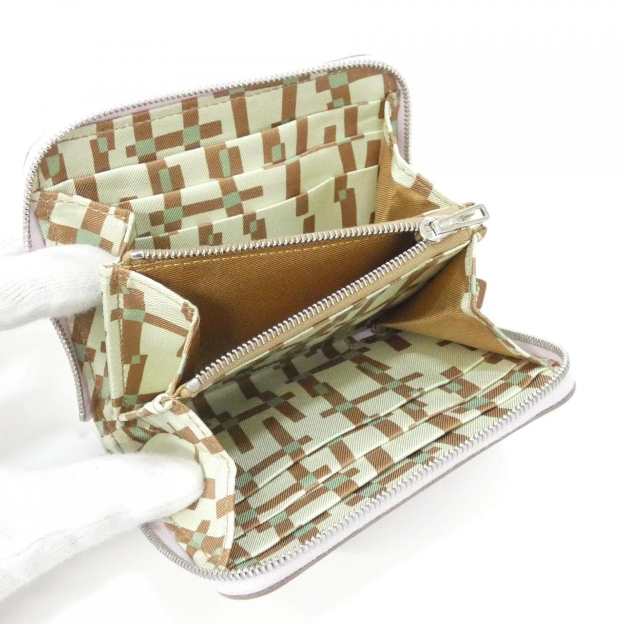 HERMES 084204CK Wallet Epsom Black Epsom Leather Rank A - Thumbnail 4