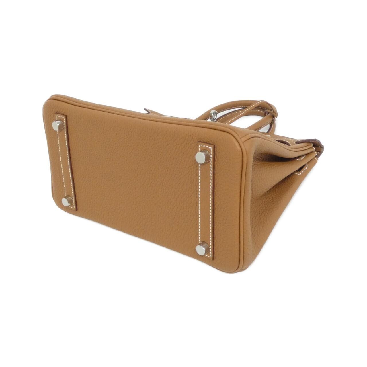 HERMES 041344CK Handbag Togo Gold Togo Leather - Thumbnail 3