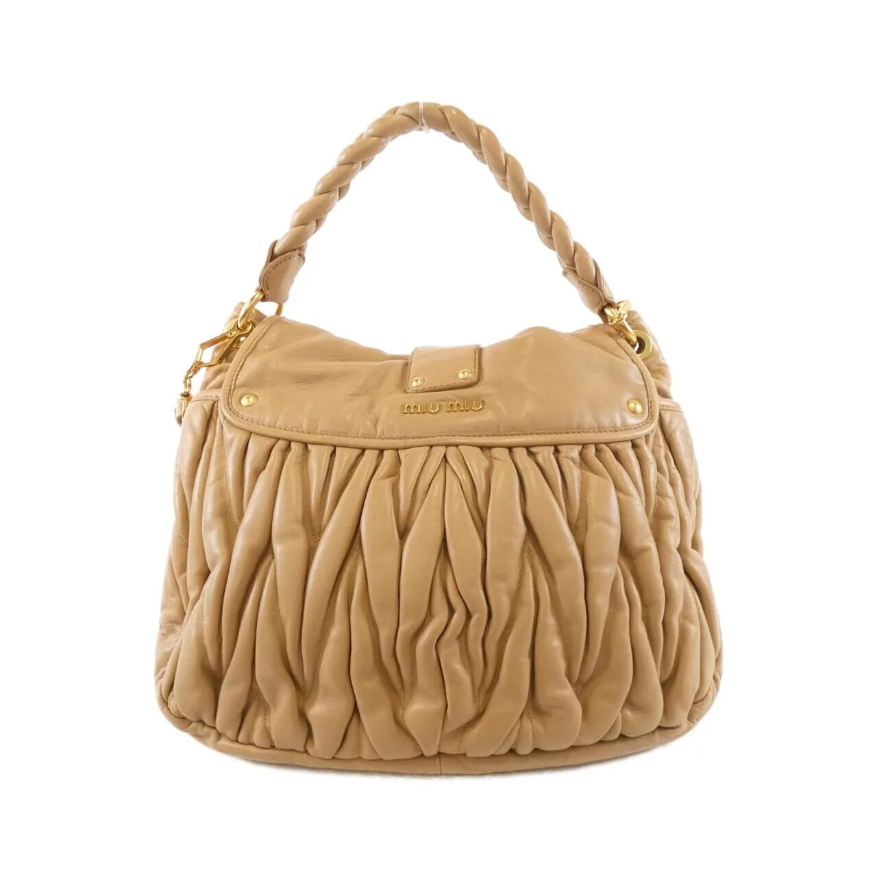 MIU MIU RR1300 Shoulder 黑色 中古品A - 縮圖 2