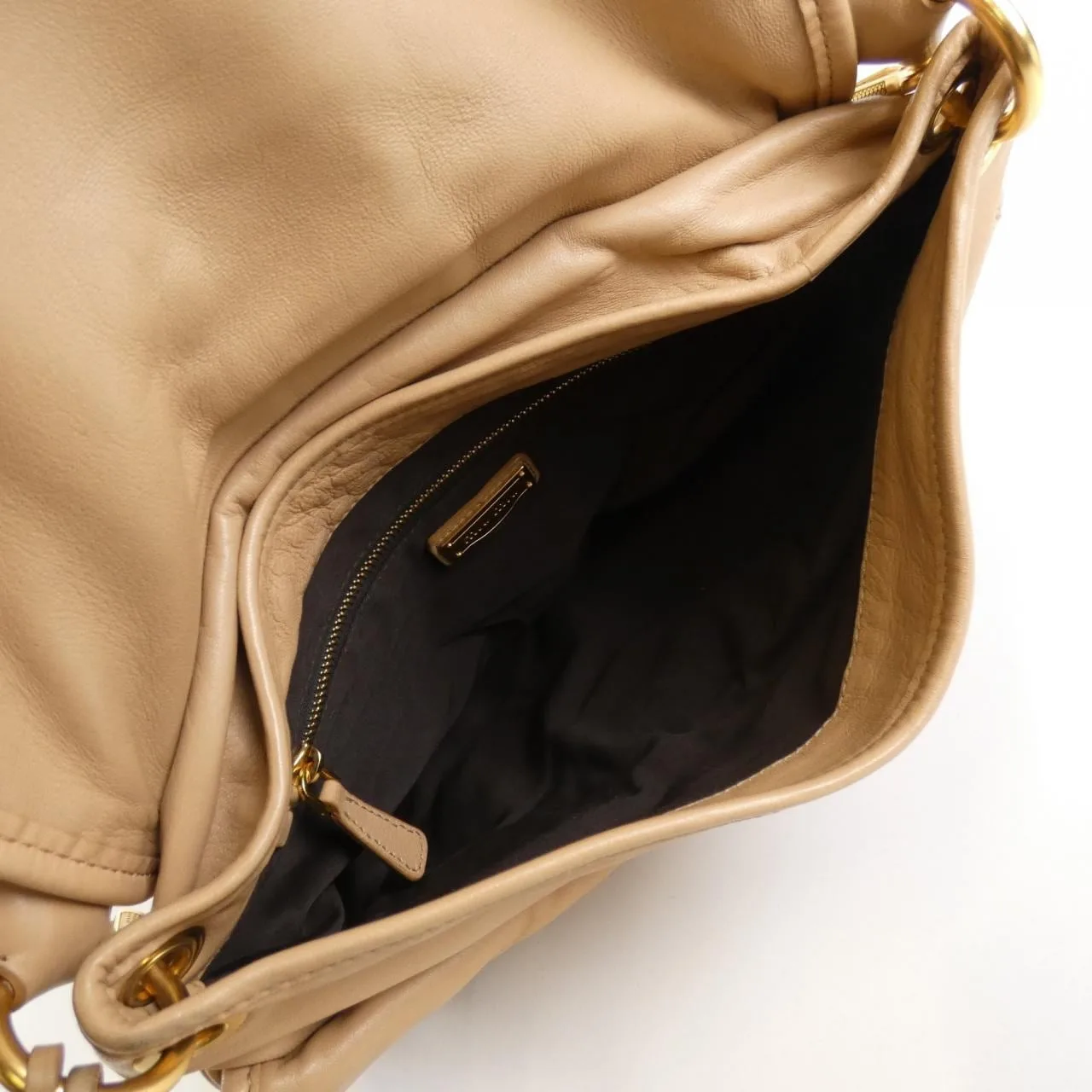 MIU MIU RR1300 Shoulder 黑色 中古品A - 縮圖 9