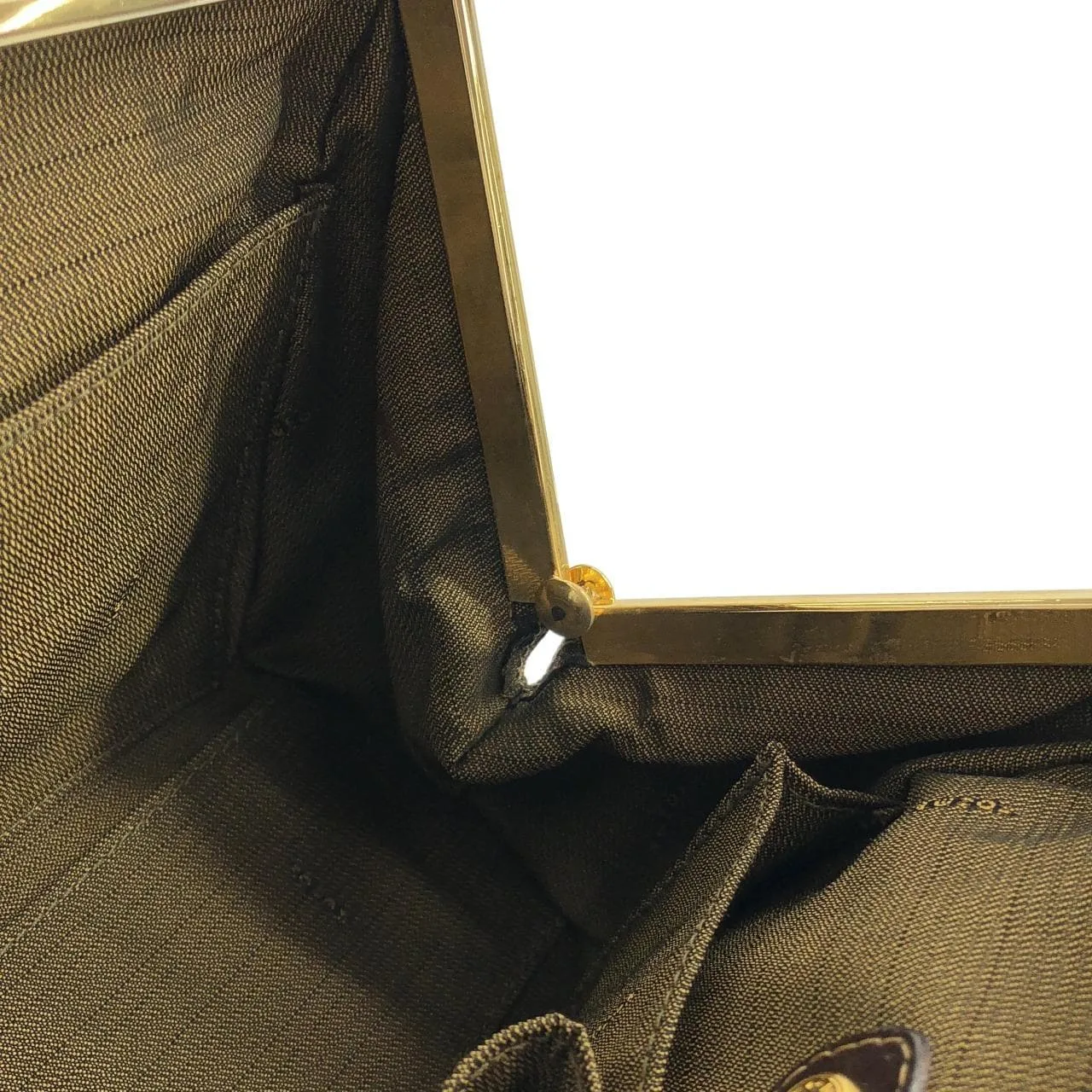 FENDI 15189 Handbag Canvas Black Canvas Rank A - Thumbnail 8