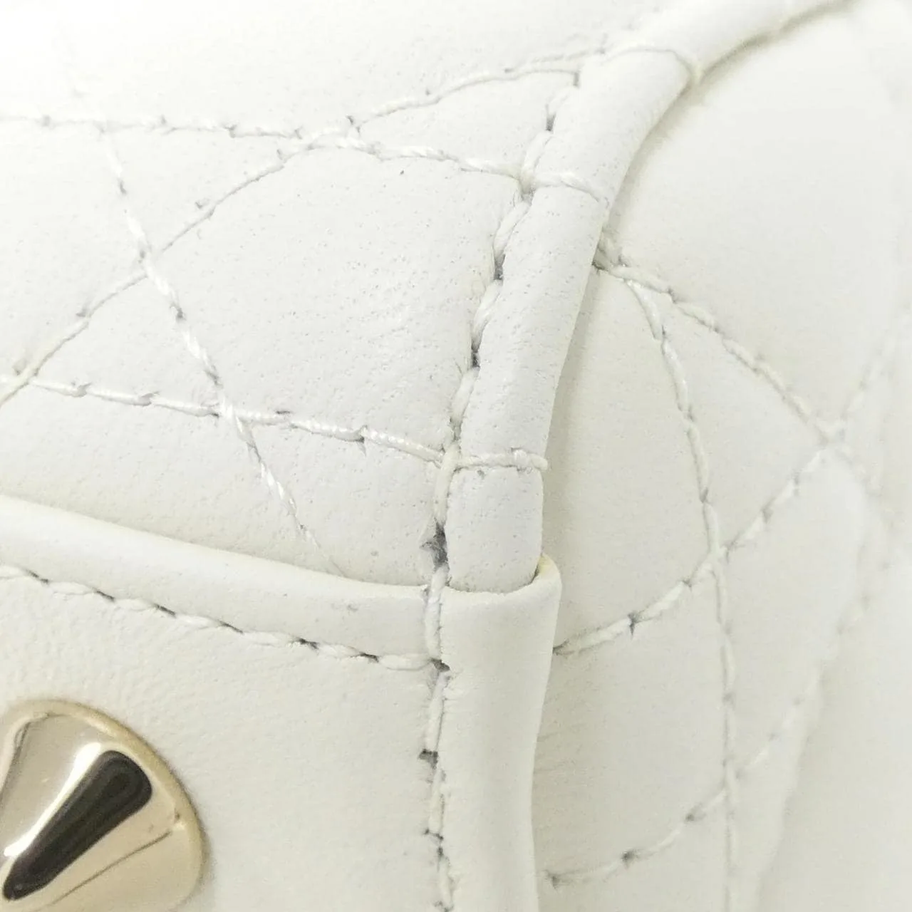 DIOR Lady Dior M0538ONGE Handbag Lambskin Black Lambskin Rank A - Thumbnail 3