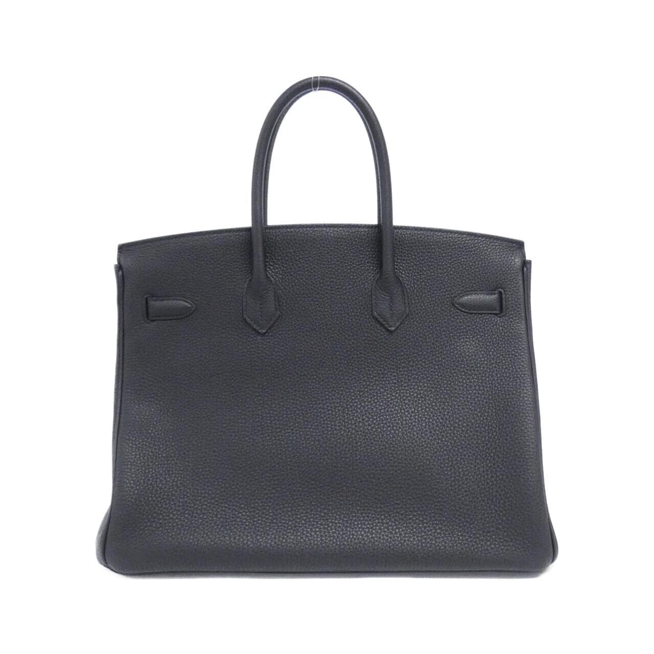 HERMES 045868CD Handbag Togo Black Togo Leather - Thumbnail 2