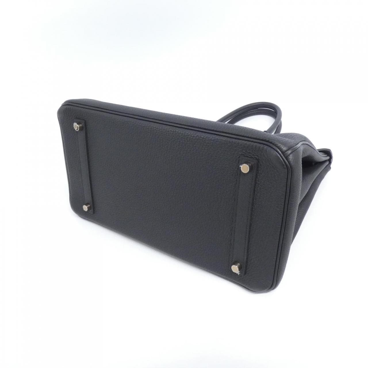 HERMES 045868CD Handbag Togo Black Togo Leather - Thumbnail 3