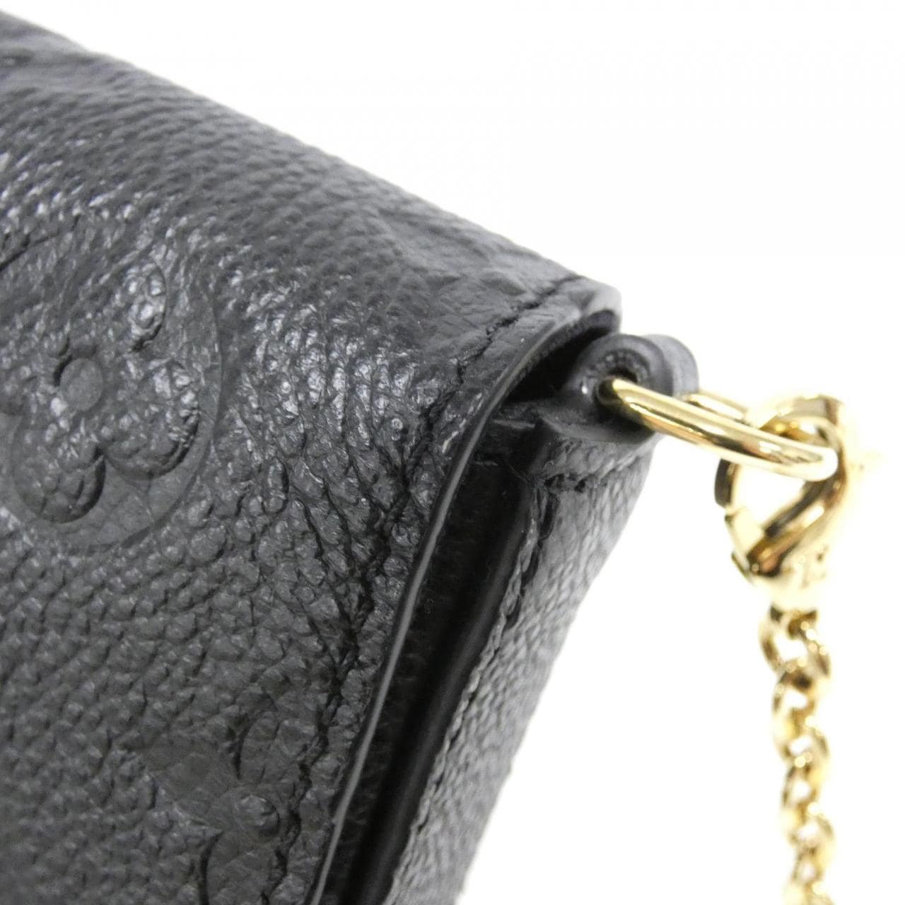 LOUIS VUITTON Pochette M64064 Shoulder Monogram Black Monogram - Thumbnail 4