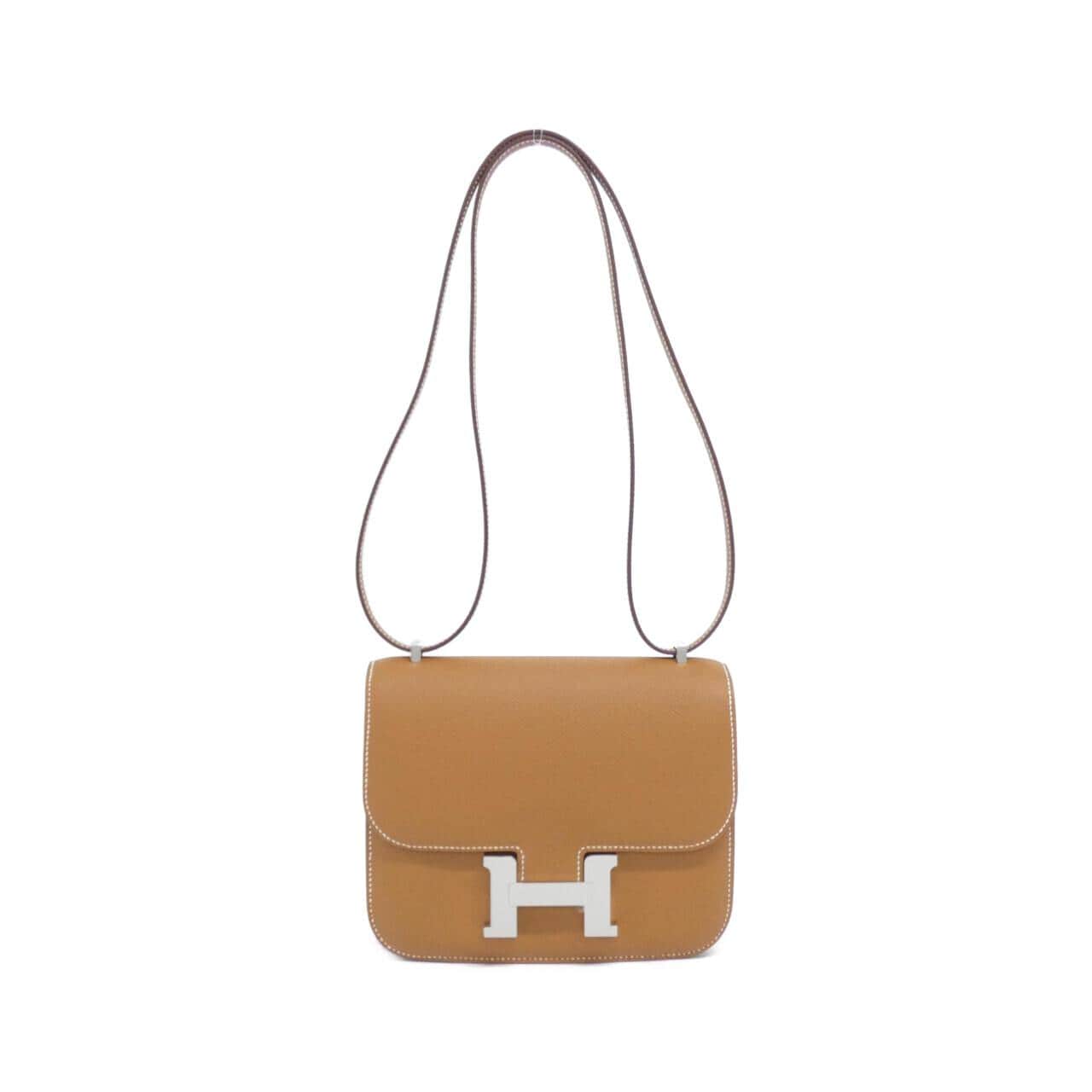 HERMÈS Constance 083905CK Shoulder Bag Epsom 金色