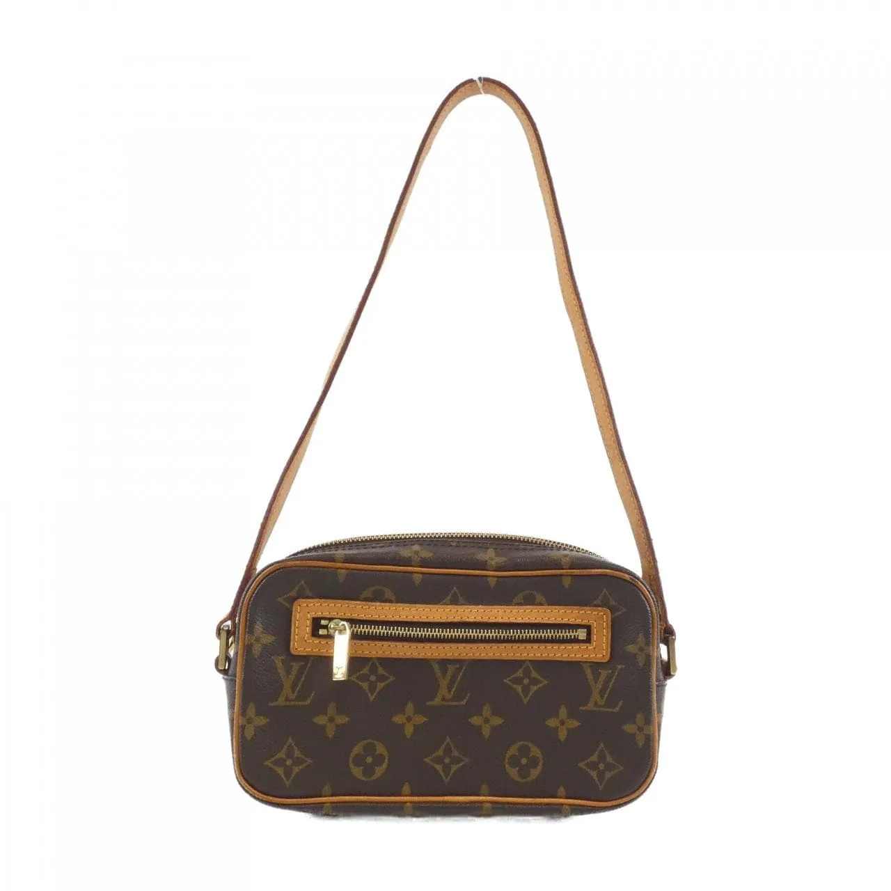 LOUIS VUITTON Pochette M51183 Shoulder Monogram Black