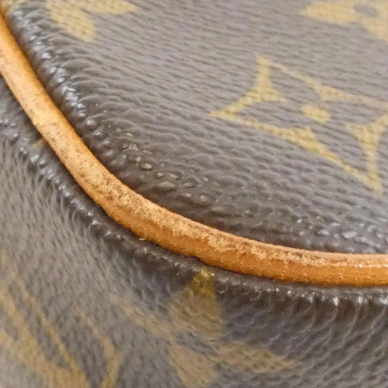 LOUIS VUITTON Pochette M51183 Shoulder Monogram 黑色 Monogram 中古品B - 縮圖 4