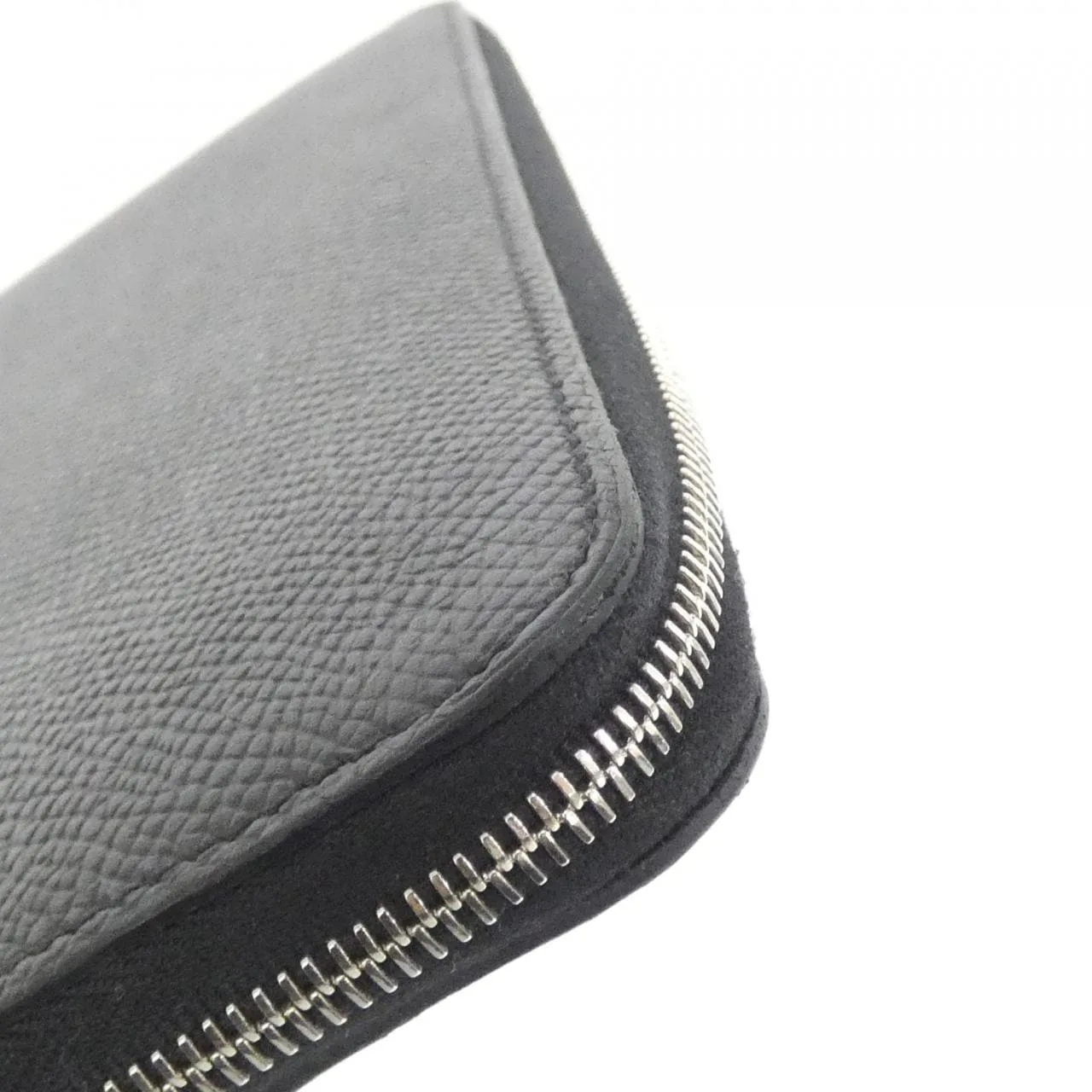 HERMES 071003CK Wallet Epsom Black Epsom Leather Rank A - Thumbnail 4