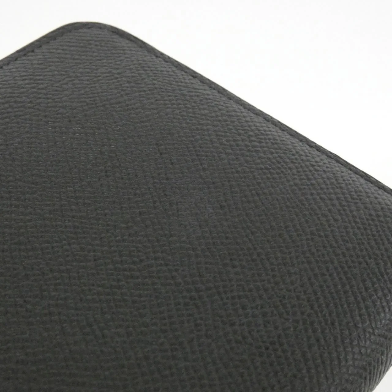 HERMES 071003CK Wallet Epsom Black Epsom Leather Rank A - Thumbnail 5