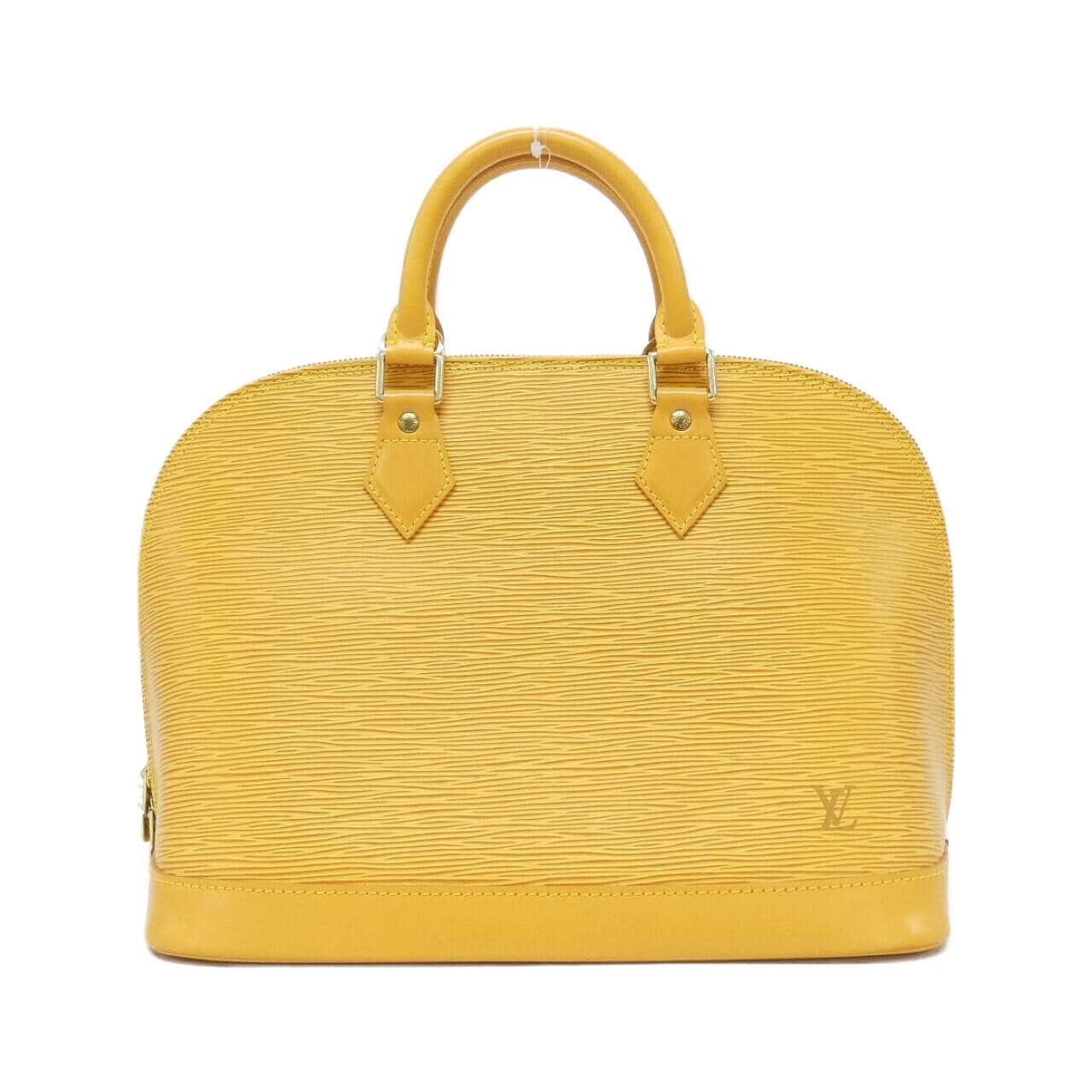 LOUIS VUITTON Alma M52149 Bag Epi Yellow