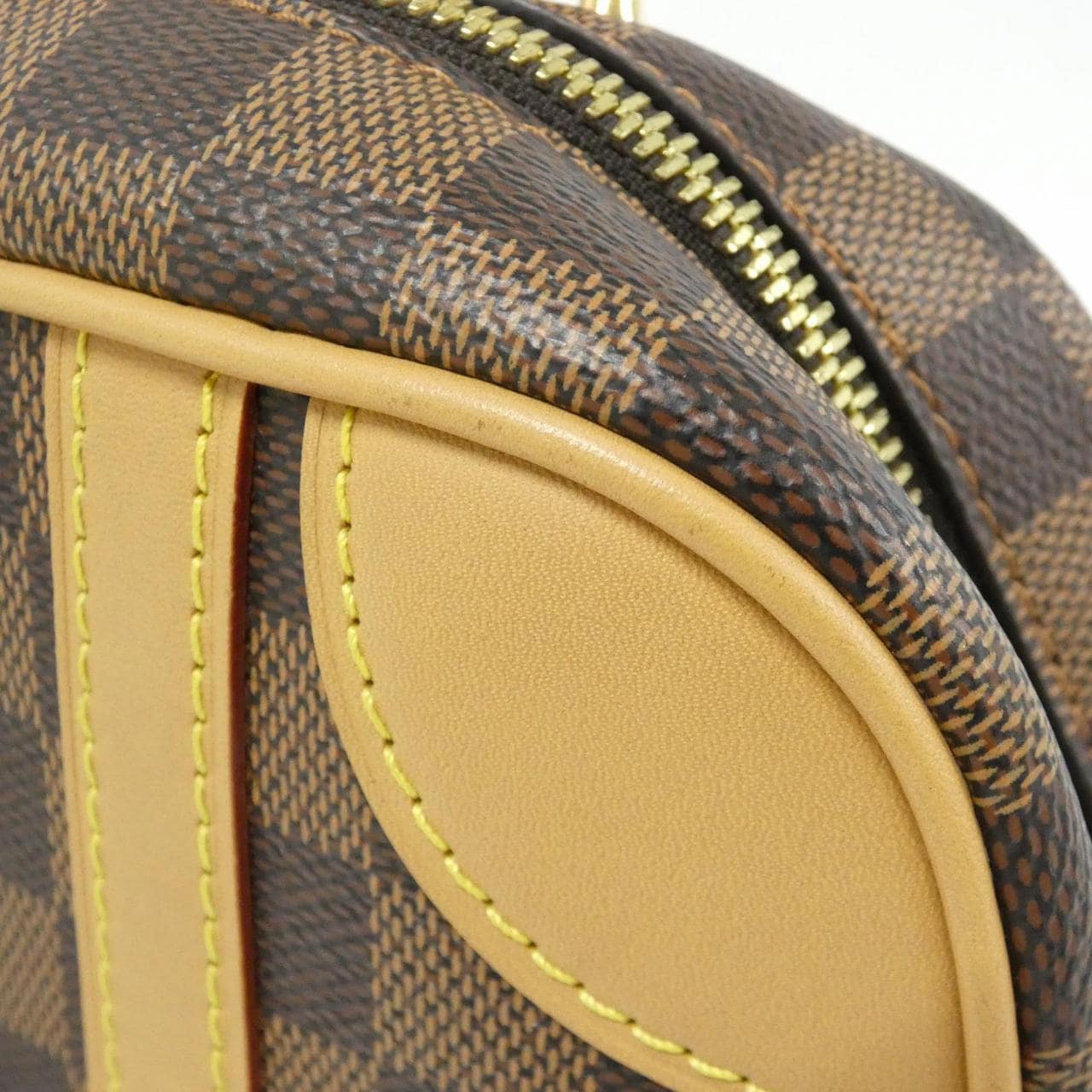 LOUIS VUITTON N50065 Shoulder Damier 黑色 Damier 中古品A - 縮圖 4