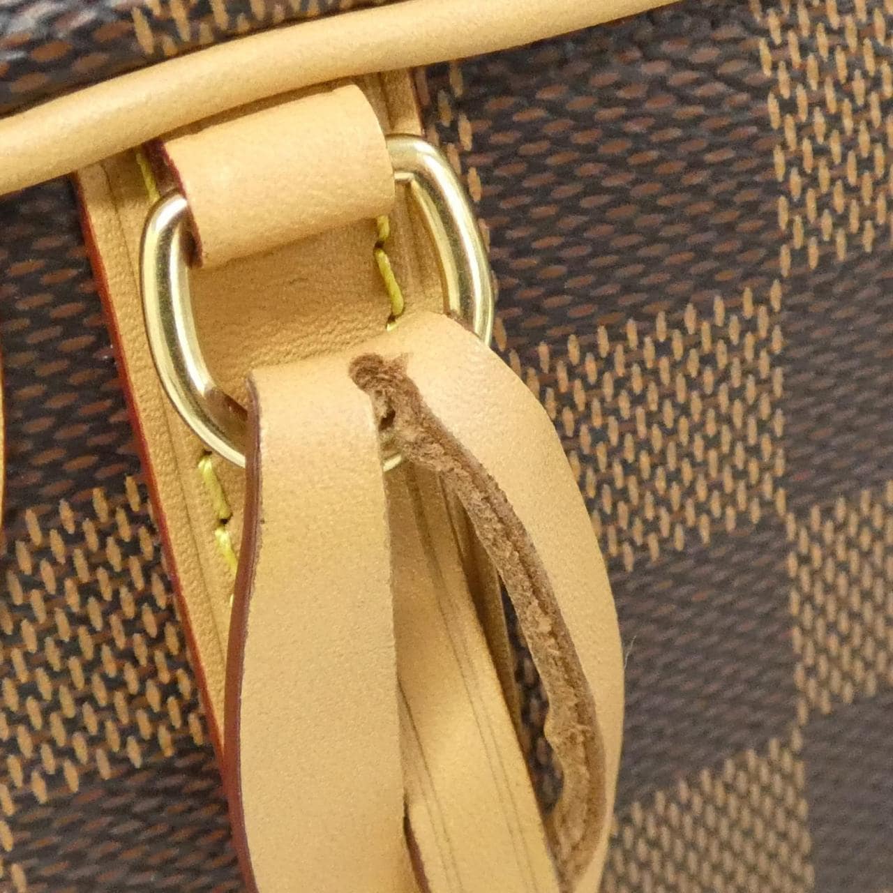 LOUIS VUITTON N50065 Shoulder Damier 黑色 Damier 中古品A - 縮圖 7