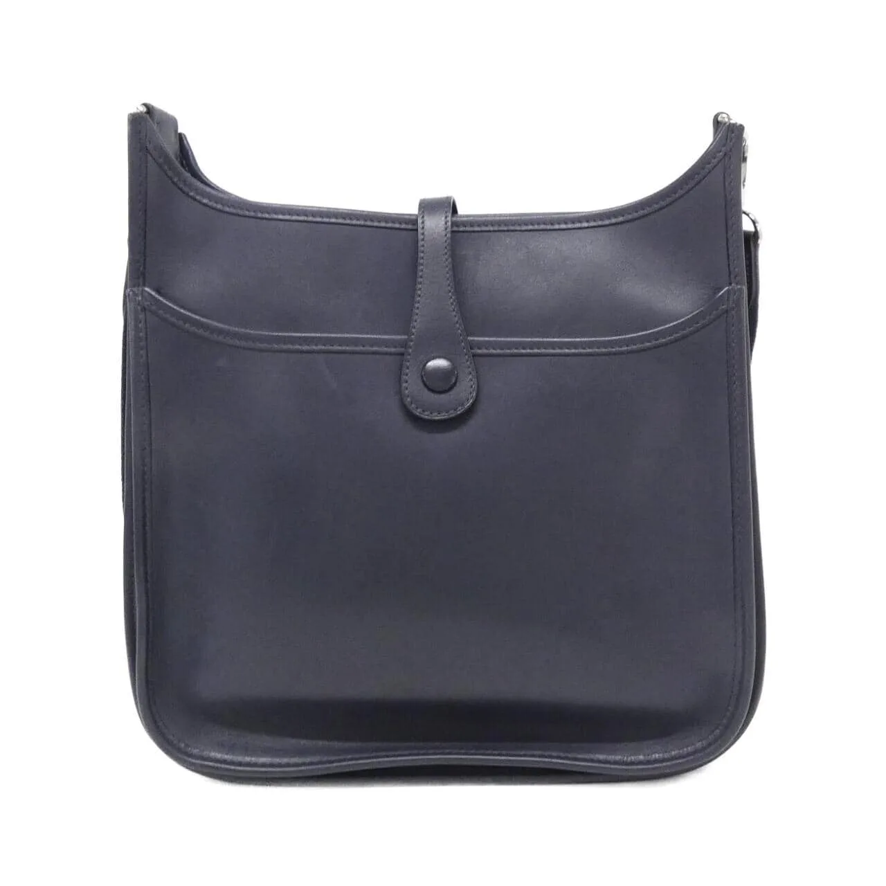 HERMES Evelyne Shoulder 藍色 中古品A - 縮圖 2